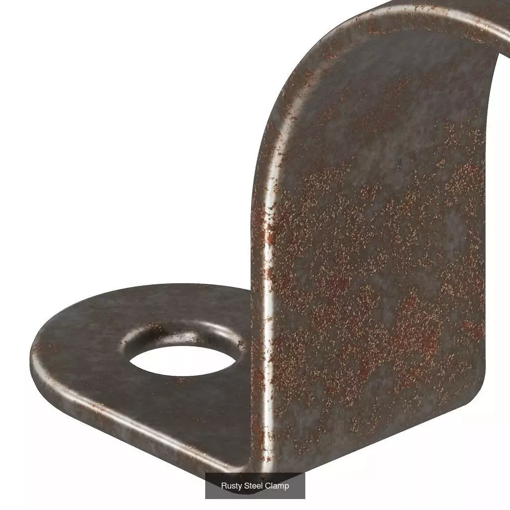 PREMIUM RUSTY INDUSTRIAL COMPONENTS PACK 3D Model Collection_19