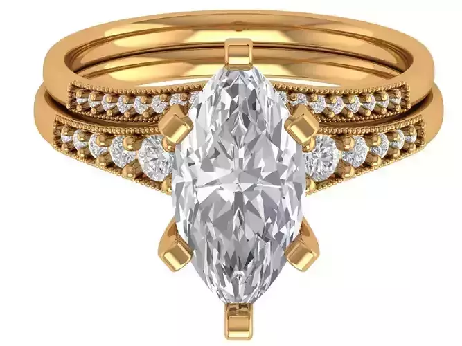 Marquise Engagement Ring