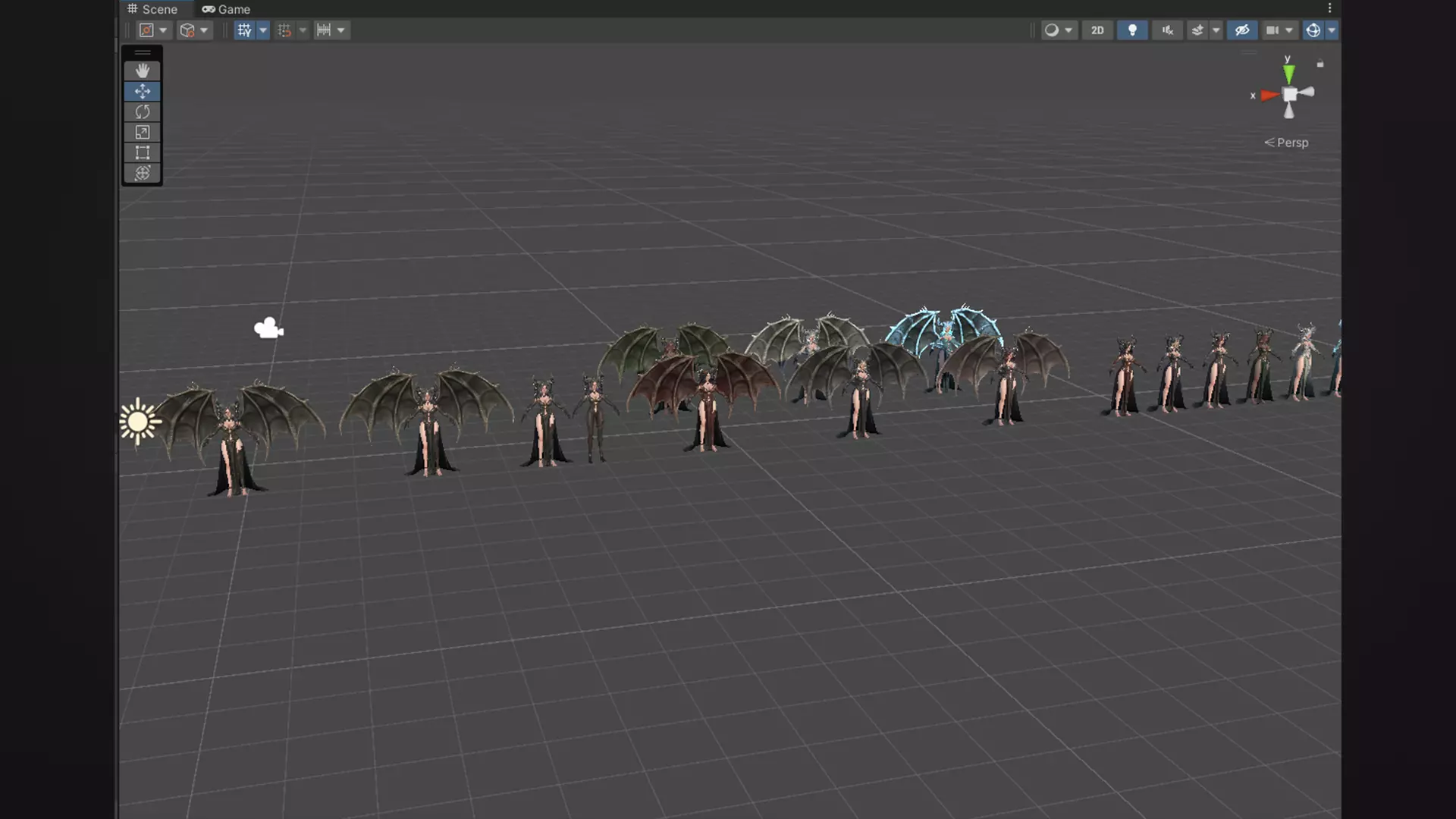 Dragon Girl Ashtalia Low-poly 3D model_21