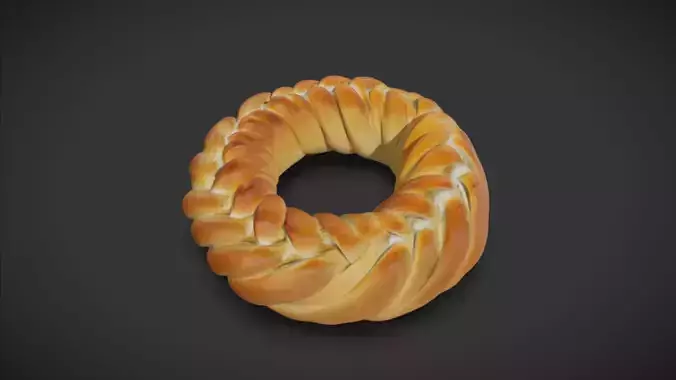 Plaited Ring Bread