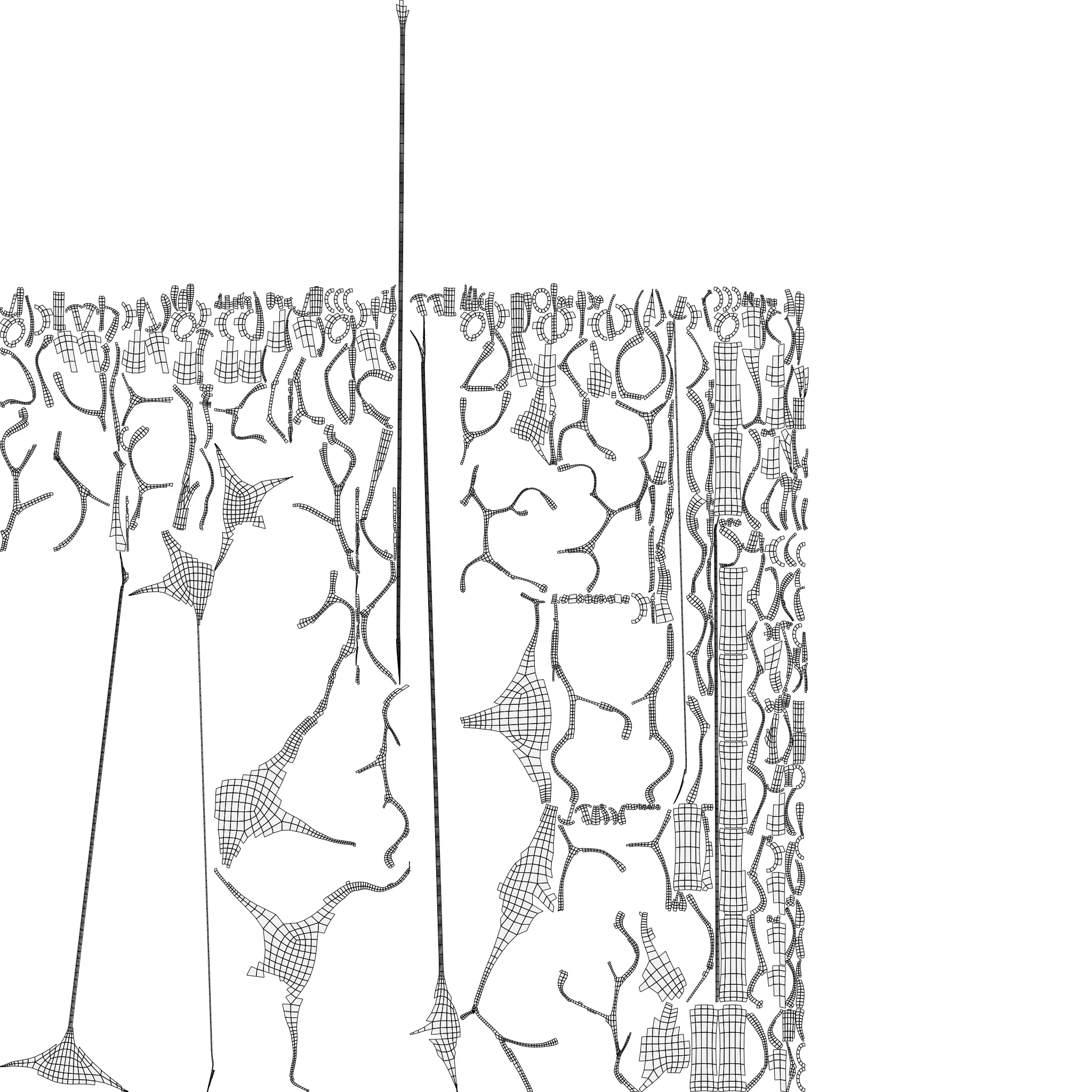 Animated microbes 11-15 Low-poly 3D model_13