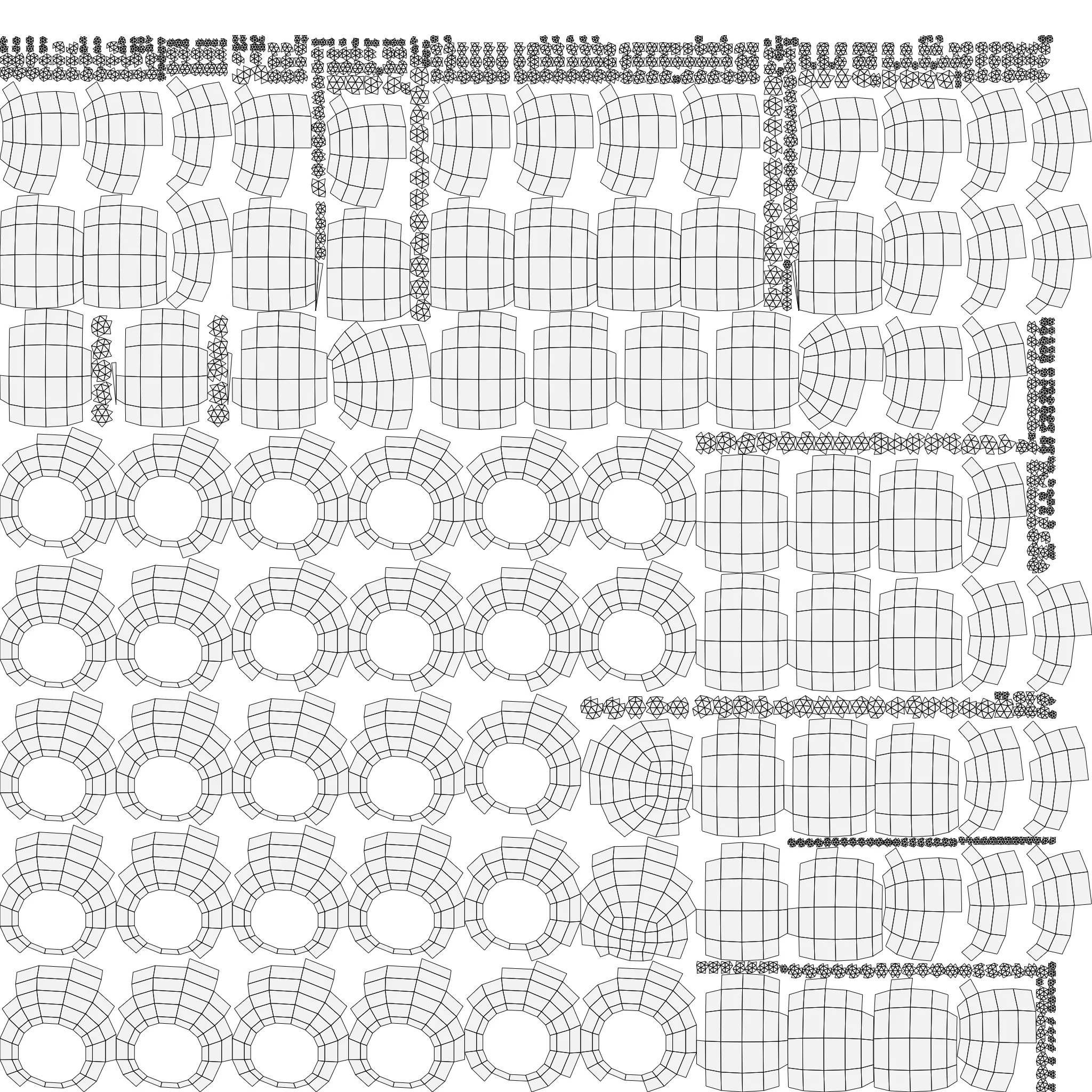 Animated microbes 11-15 Low-poly 3D model_15
