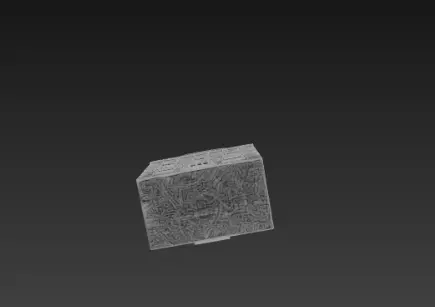 3D Shopping Bag Store Building Black Friday 3D print model_14