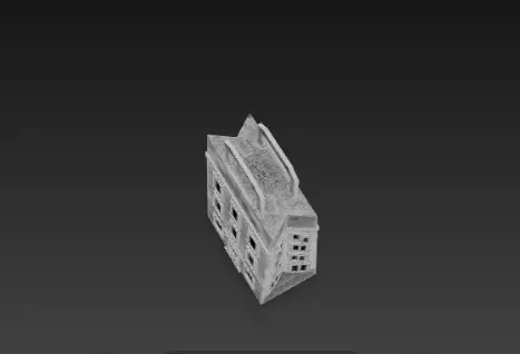3D Shopping Bag Store Building Black Friday 3D print model_10