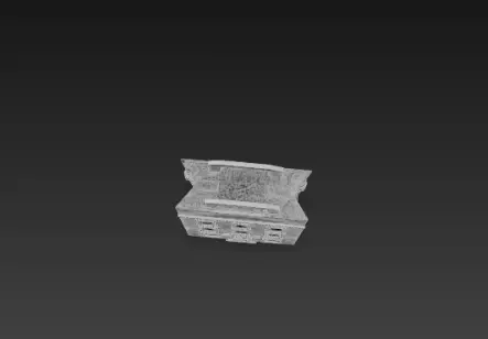 3D Shopping Bag Store Building Black Friday 3D print model_9