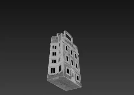 3D Shopping Bag Store Building Black Friday 3D print model_12