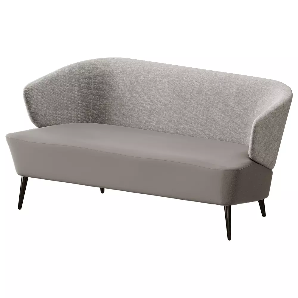 Modern Sofa Arsenale GL1 Low-poly 3D model_2