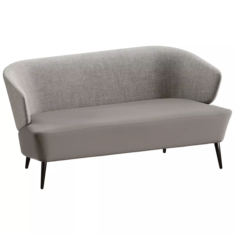 Modern Sofa Arsenale GL1 Low-poly 3D model_1