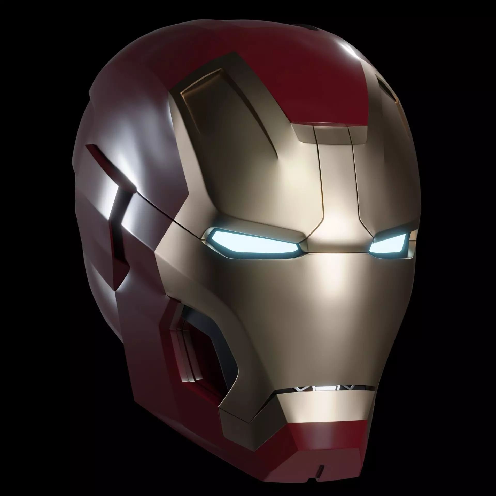FREE Iron Man MK 42 MK43 3D Printable Iron Man Helmet V1 free 3D model 3D printable | CGTrader FREE Iron Man MK 42 MK43 3D Printable Iron Man Helmet V1 free 3D model 3D printable | CGTrader