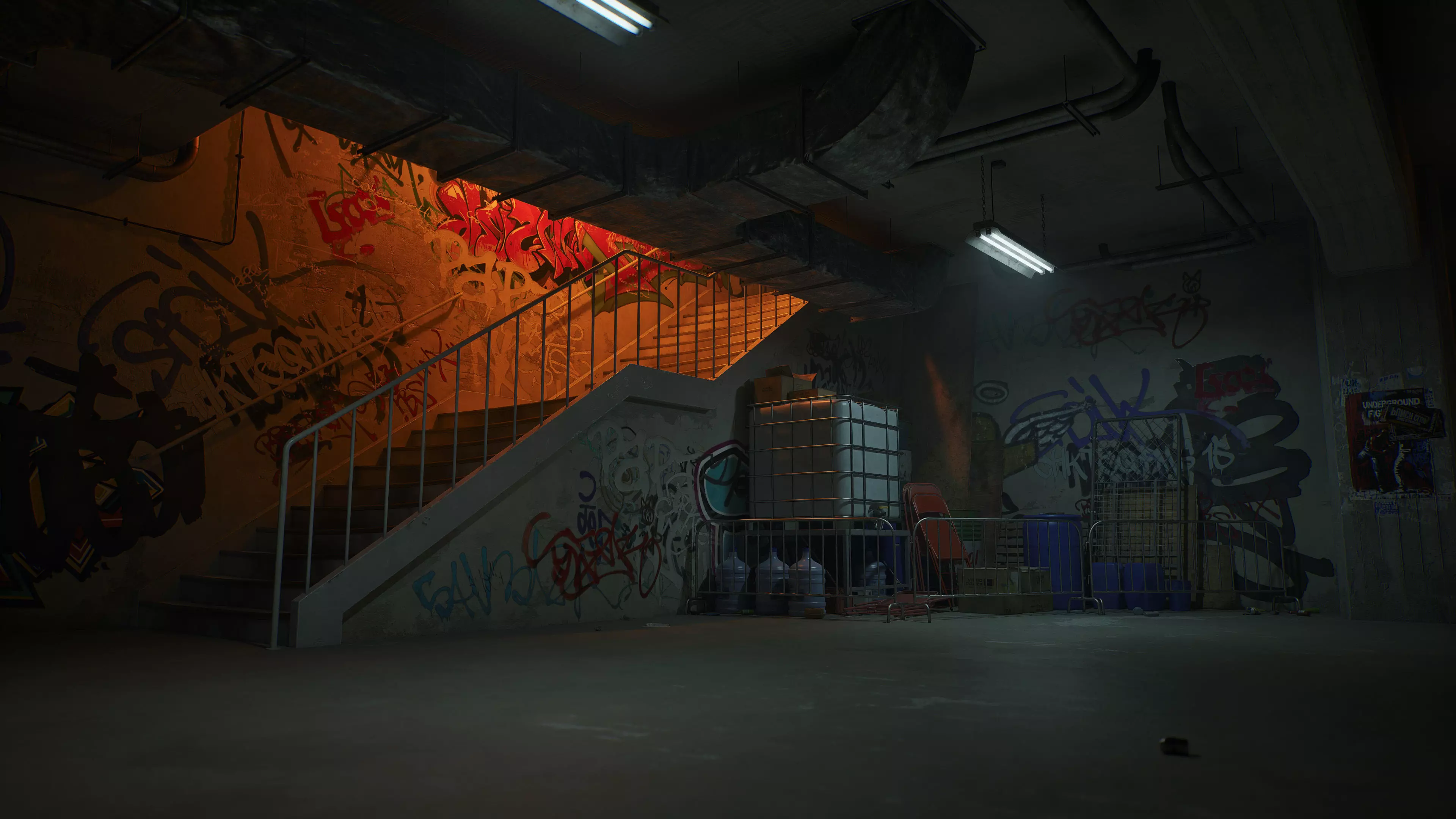 Punch Club Low-poly 3D model_3