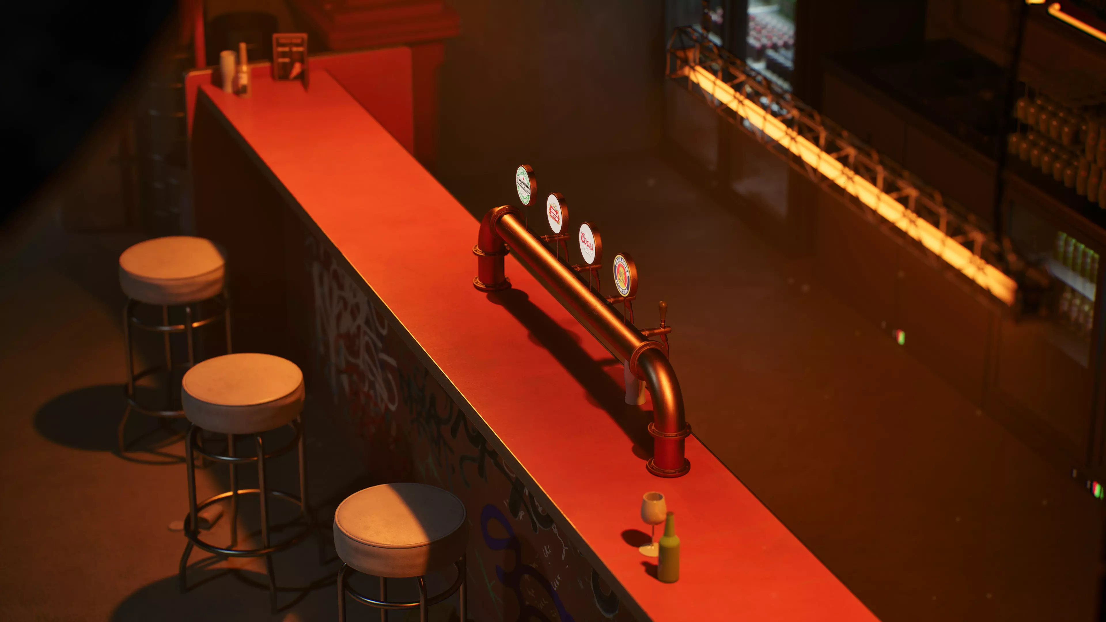 Punch Club Low-poly 3D model_14