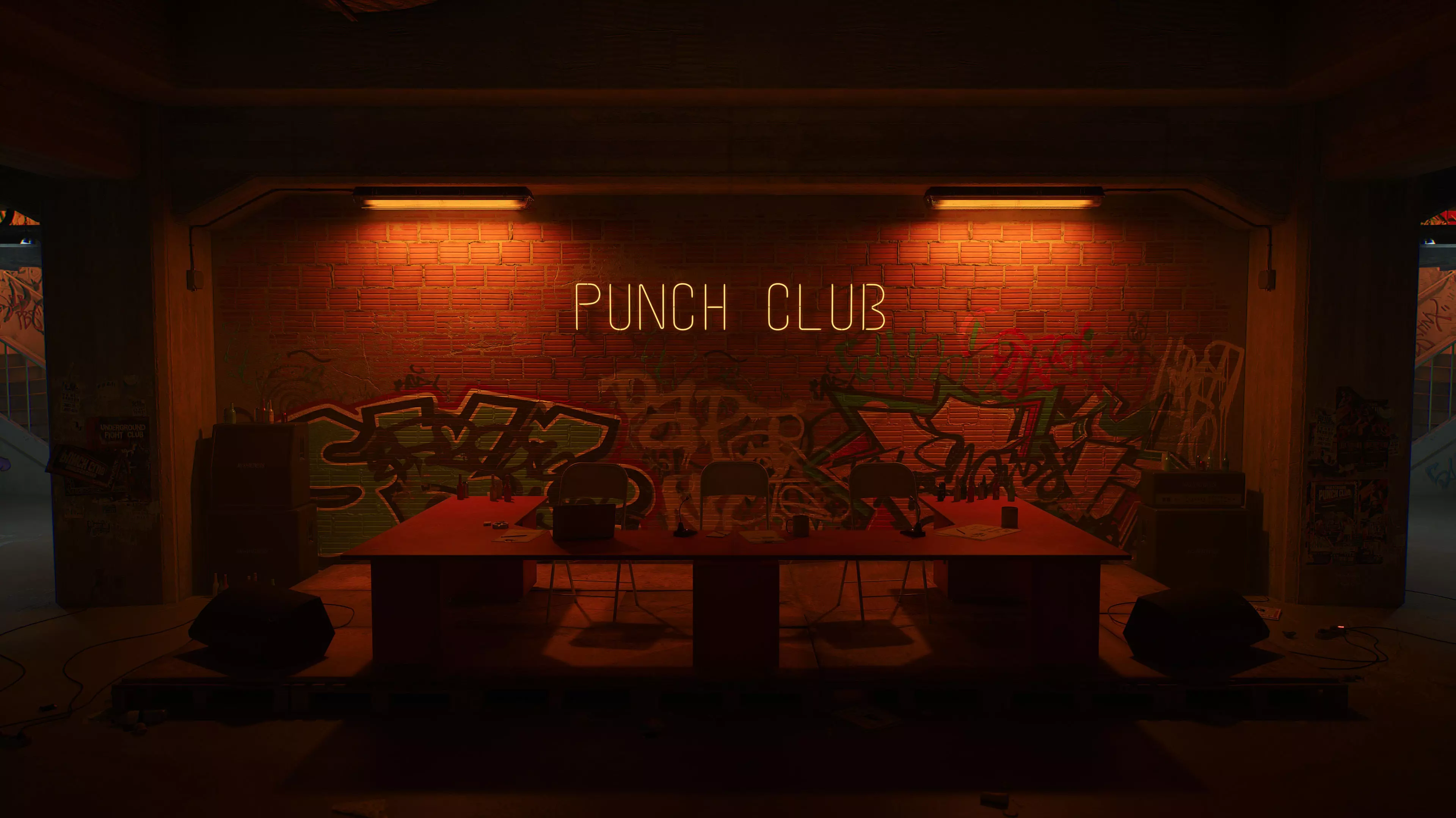 Punch Club Low-poly 3D model_4