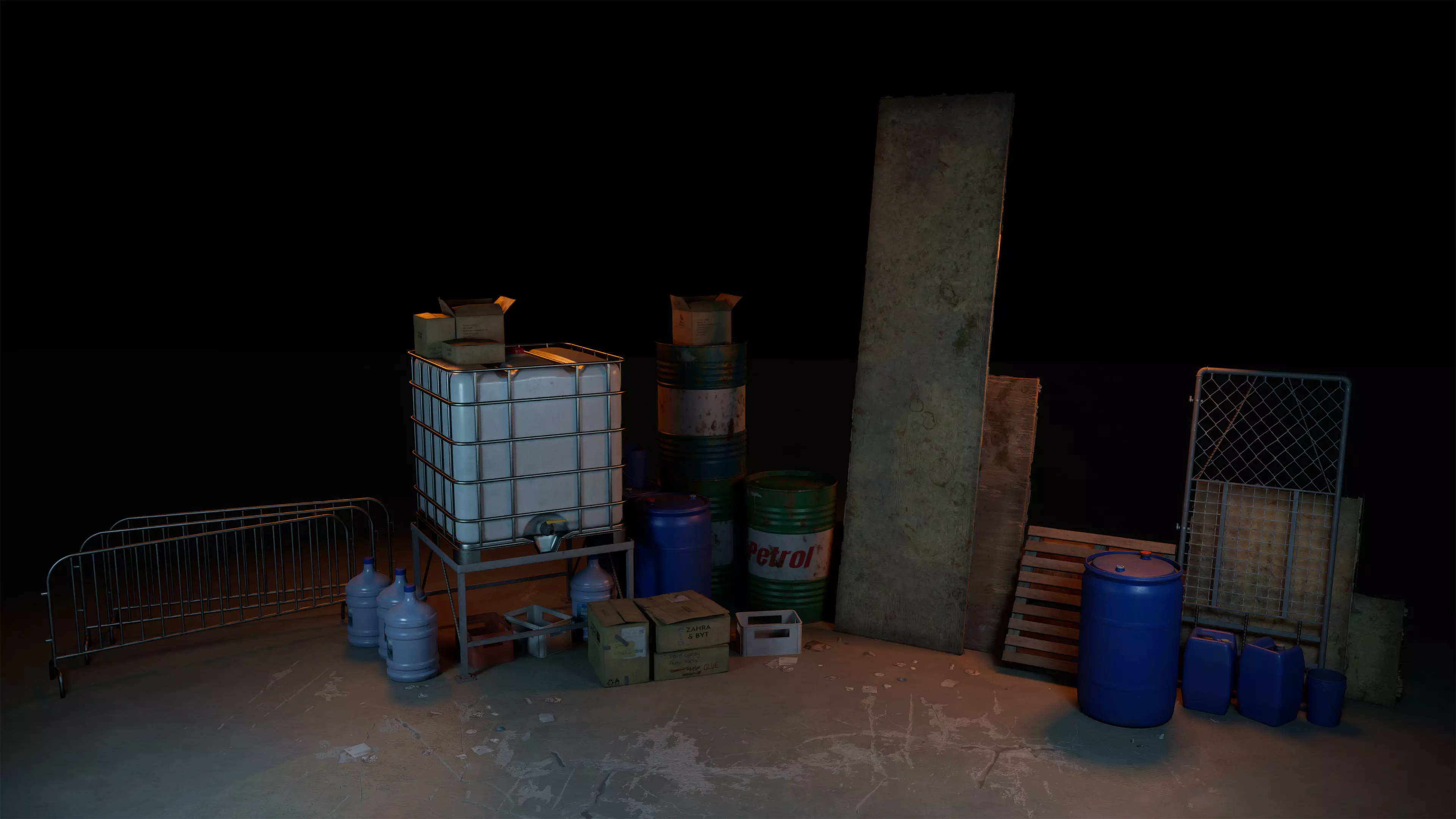 Punch Club Low-poly 3D model_26