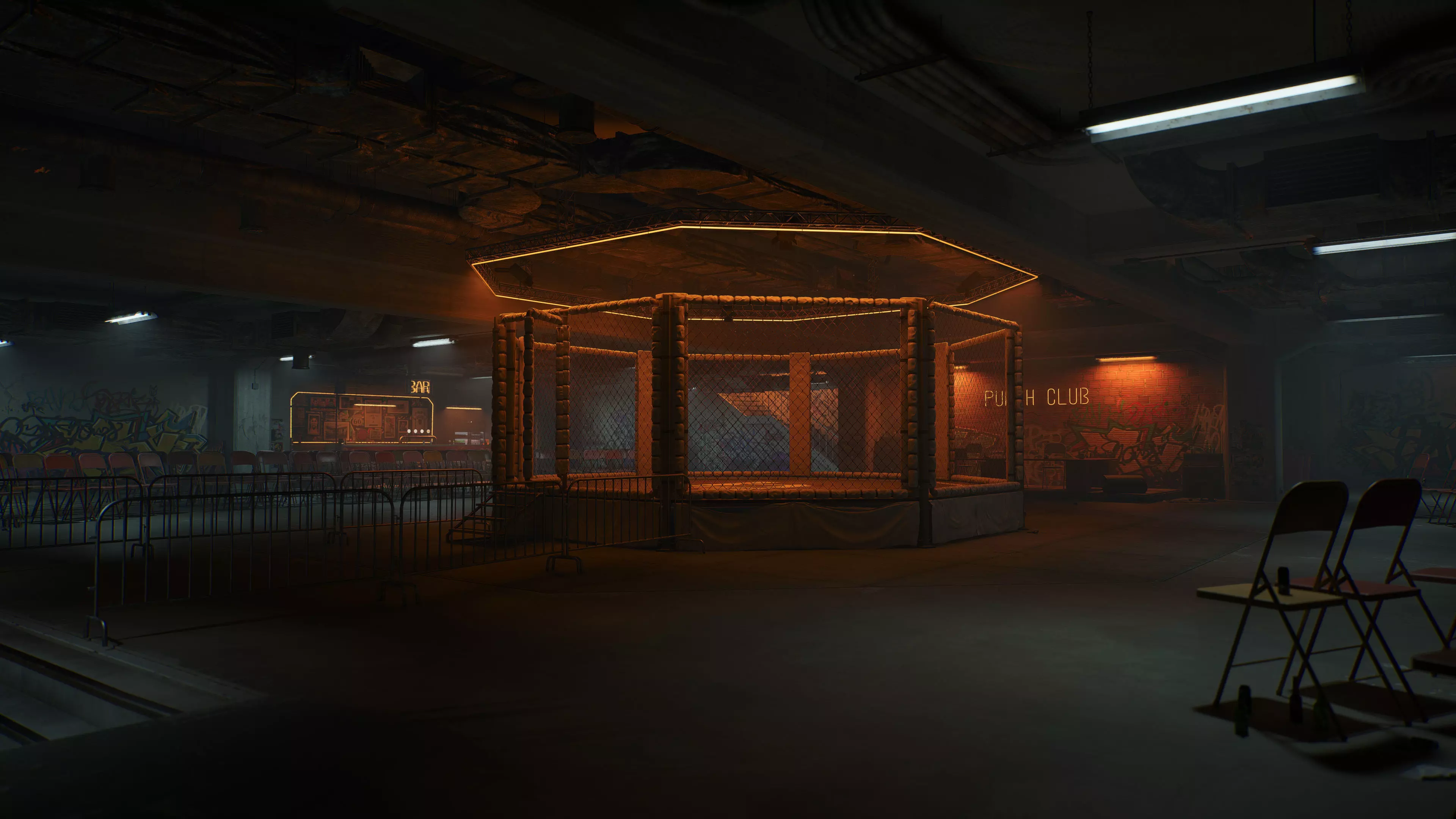 Punch Club Low-poly 3D model_5