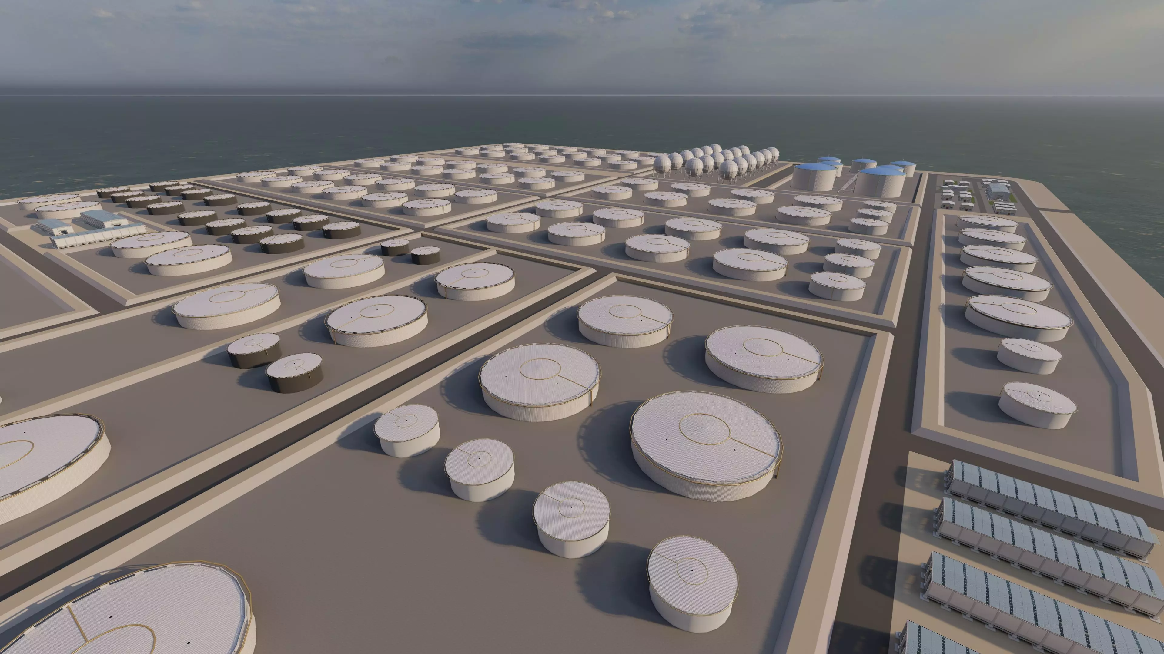 Petrochemical-Industrial Complex and Oil Gas Rig 3D model_8