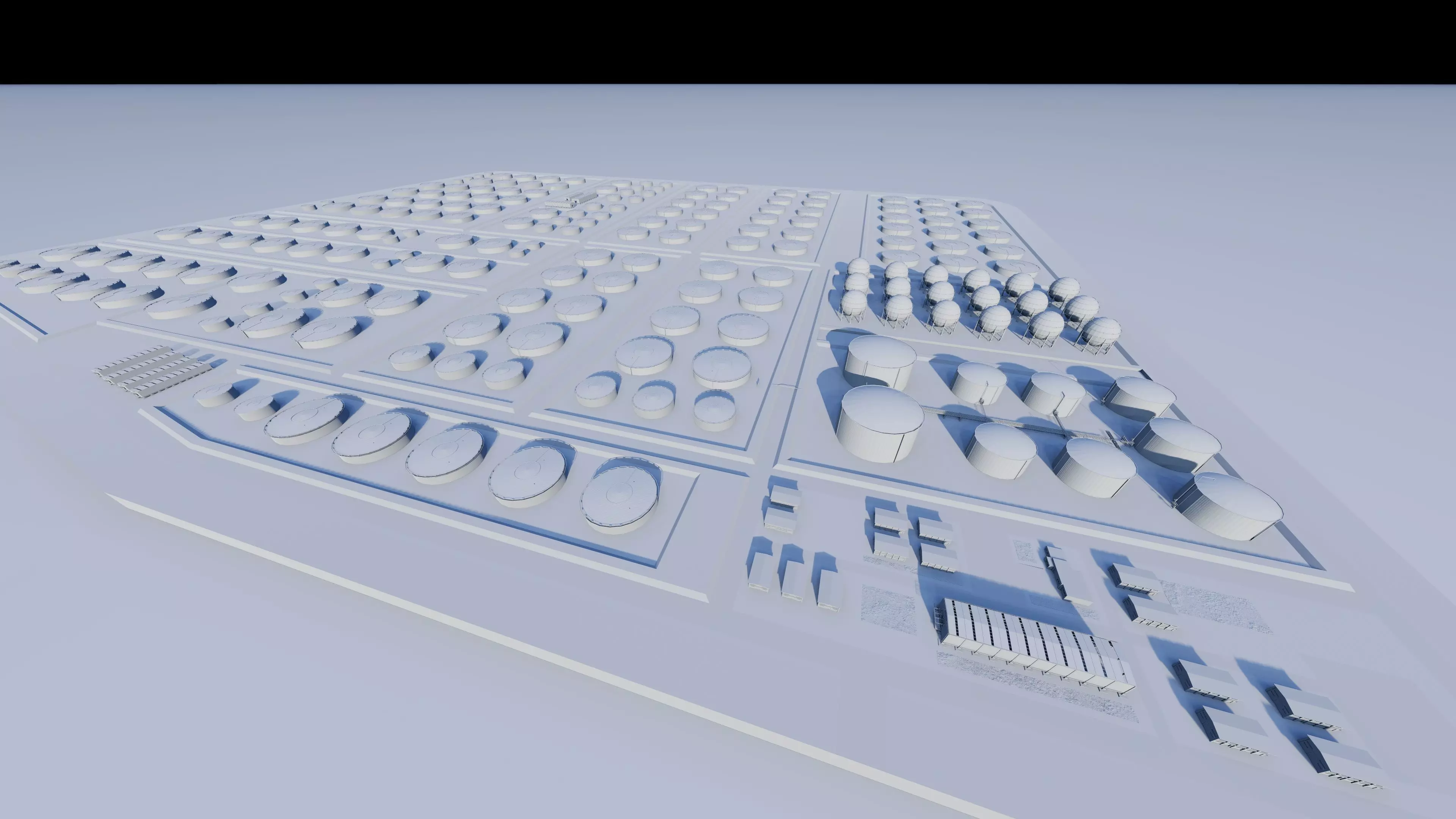 Petrochemical-Industrial Complex and Oil Gas Rig 3D model_25