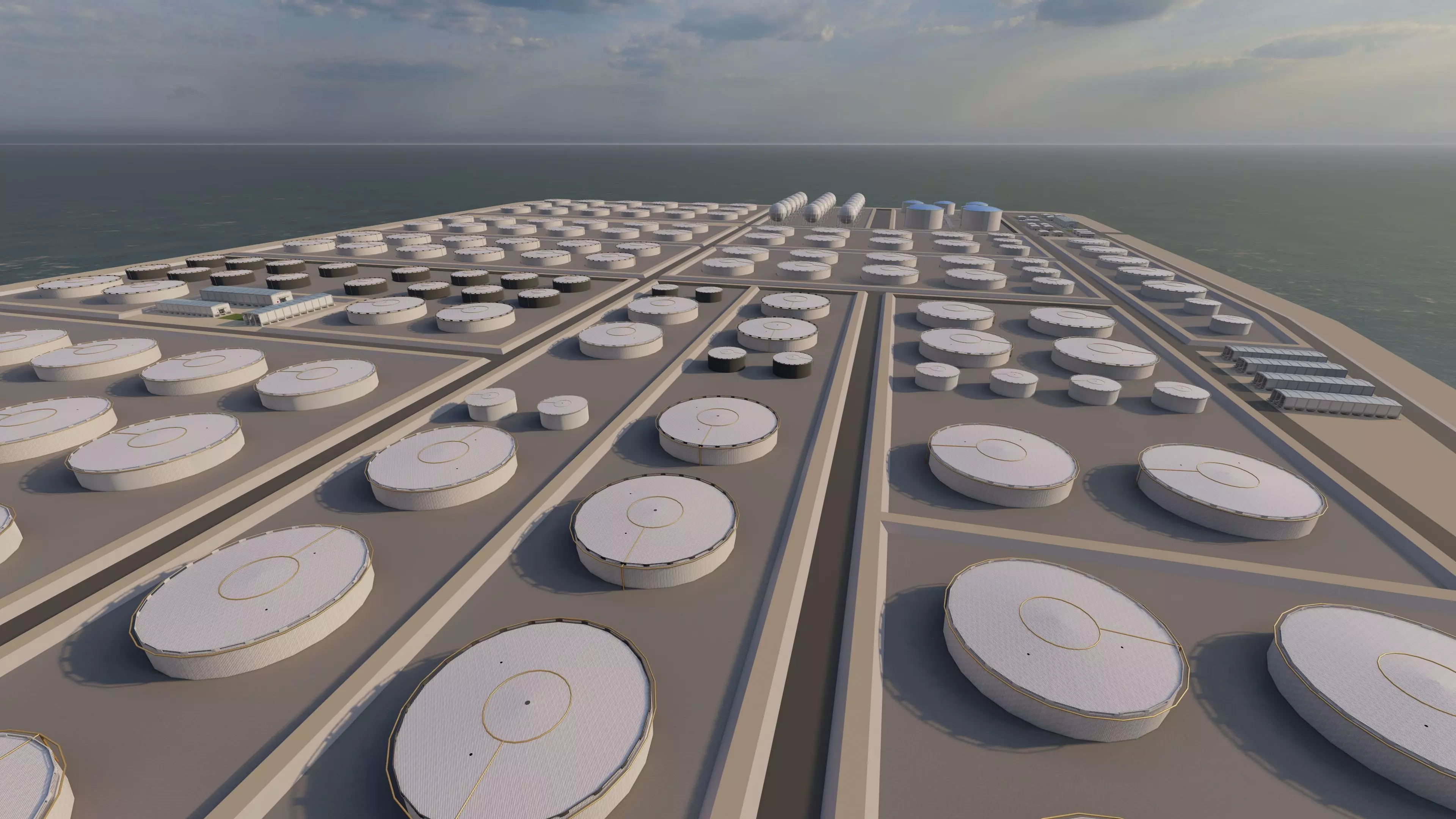 Petrochemical-Industrial Complex and Oil Gas Rig 3D model_11