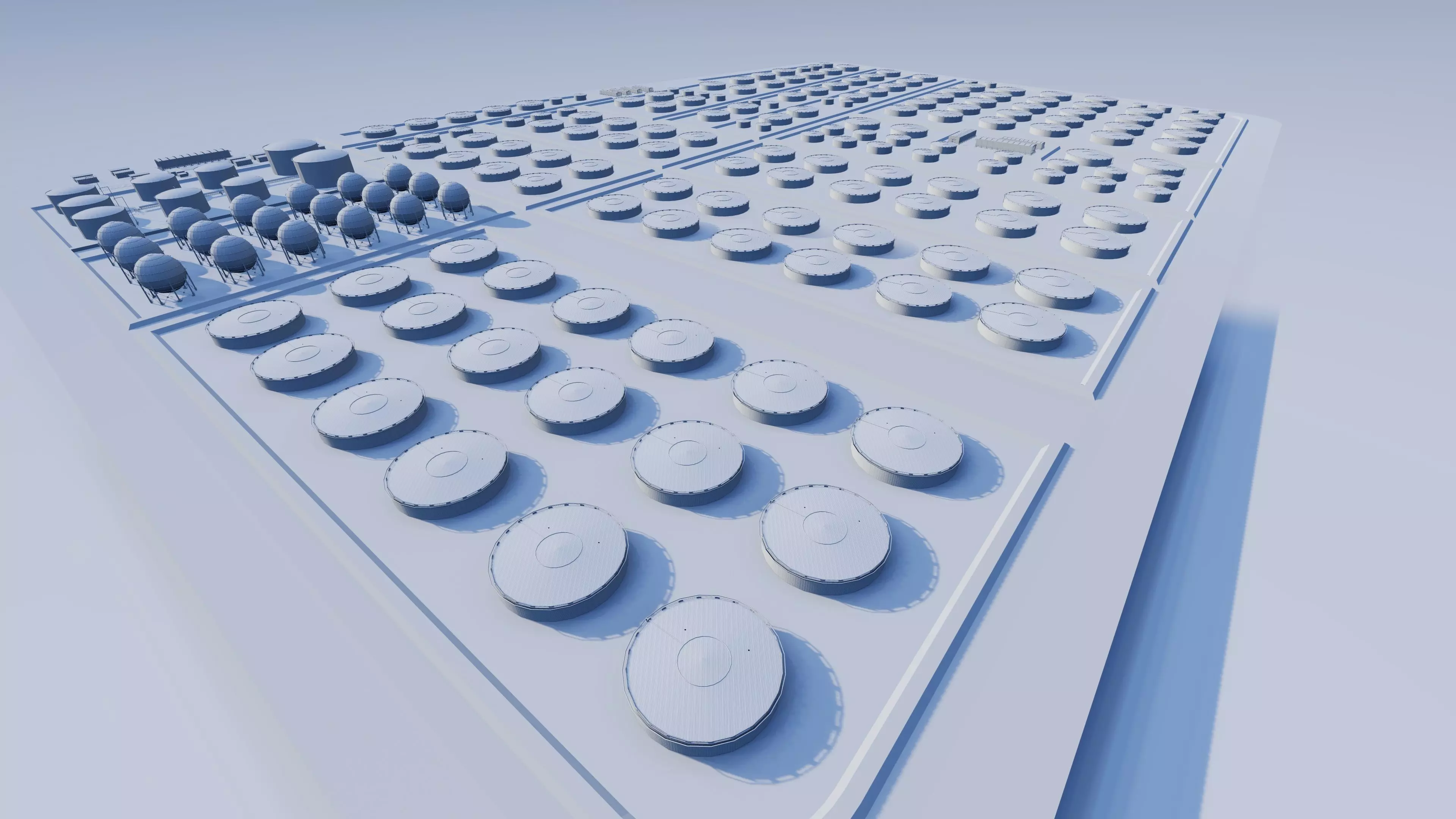 Petrochemical-Industrial Complex and Oil Gas Rig 3D model_18