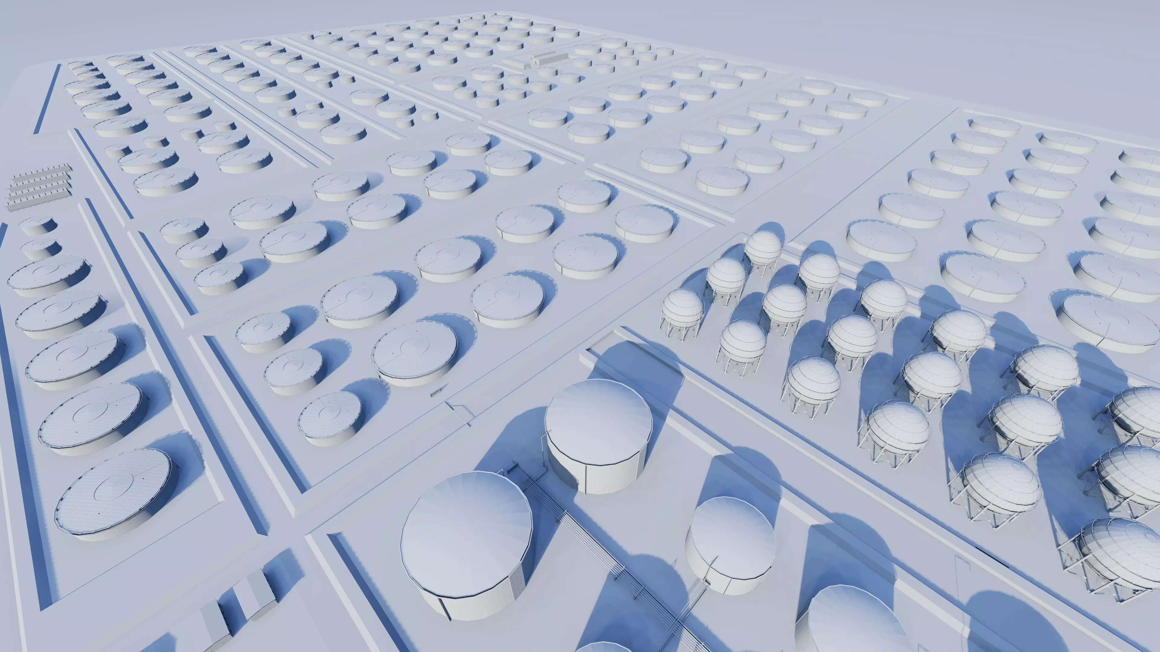 Petrochemical-Industrial Complex and Oil Gas Rig 3D model_20