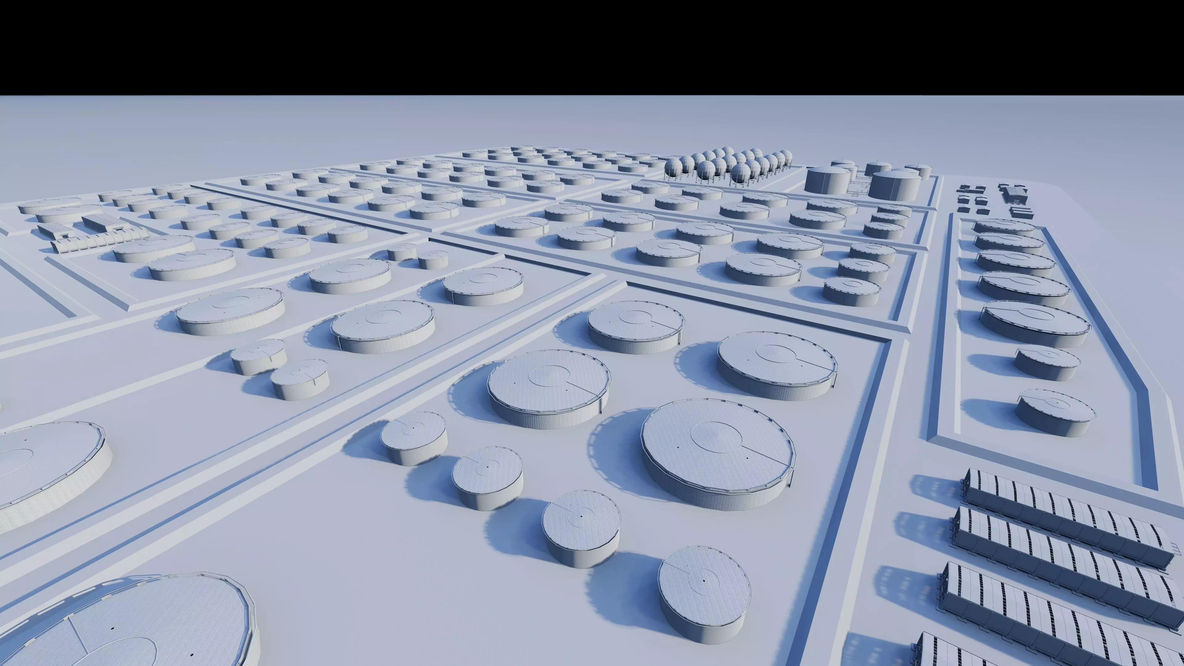 Petrochemical-Industrial Complex and Oil Gas Rig 3D model_21