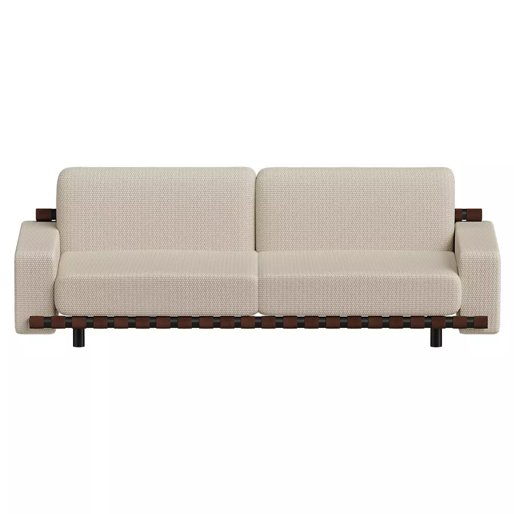 Modern Sofa Lando Low-poly 3D model