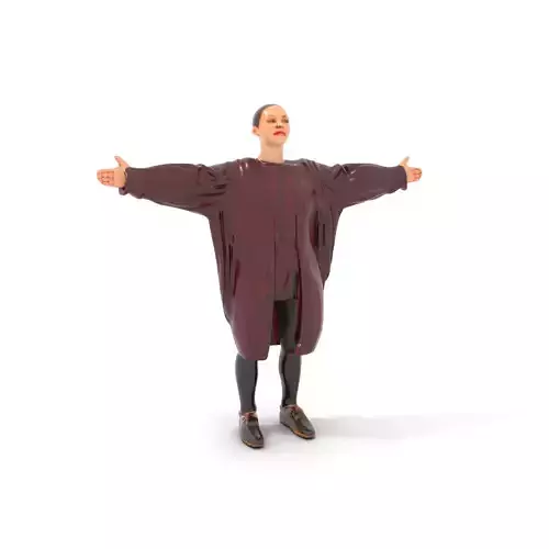 Burgundy Knit Sweater model pack