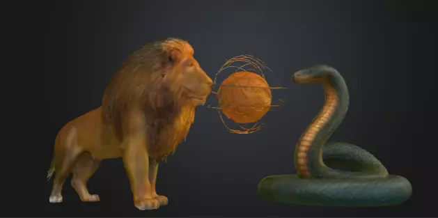  serpens et leo 3D model_3