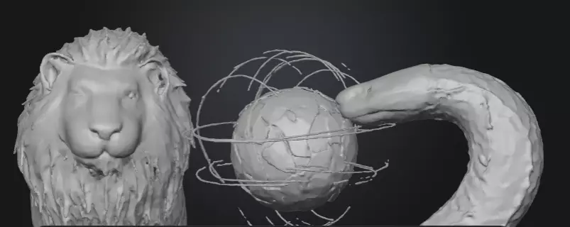  serpens et leo 3D model_1