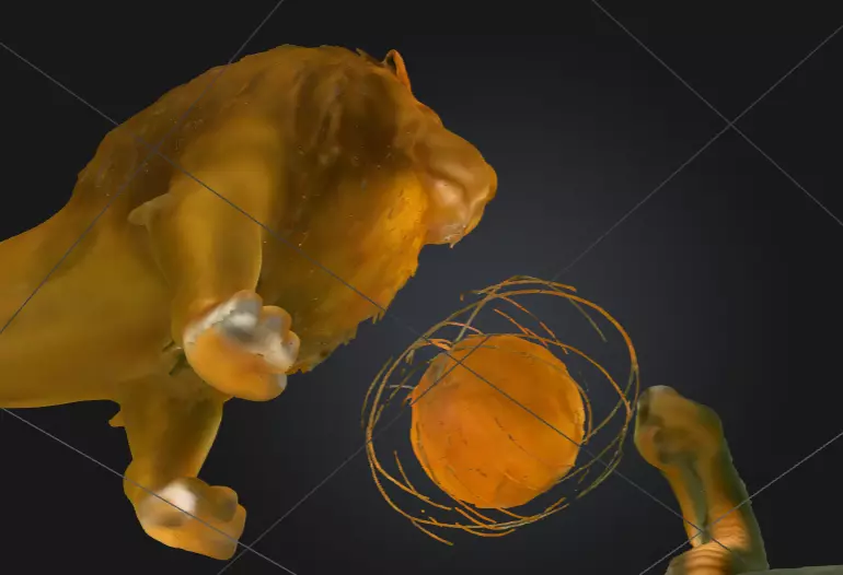  serpens et leo 3D model_5