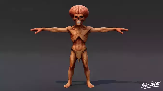 Brain Ghoul T-Pose