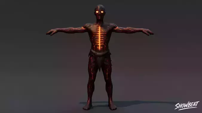Fire Ghoul T-Pose