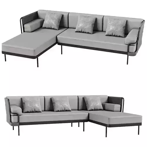 Modern Sofa Martinique Angle