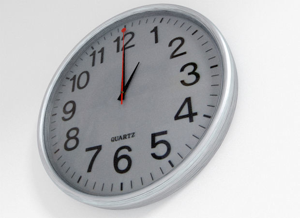 Quartz Wall Clock Blender 2-9 Ready Low-poly 3D model_11