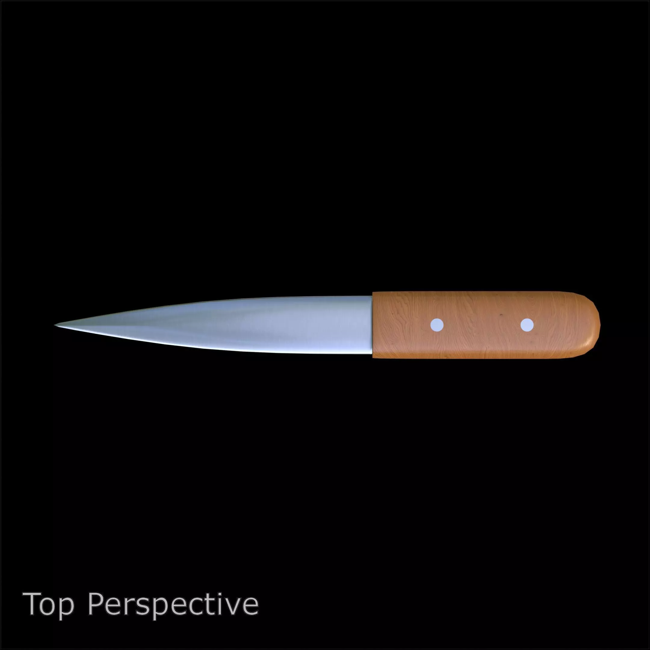 Kitchen Knife Series 03 PBR 4K Free 3D model