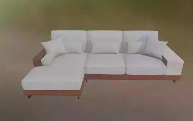 Modern Minimalist Sofa - Elegant Living Room Furniture