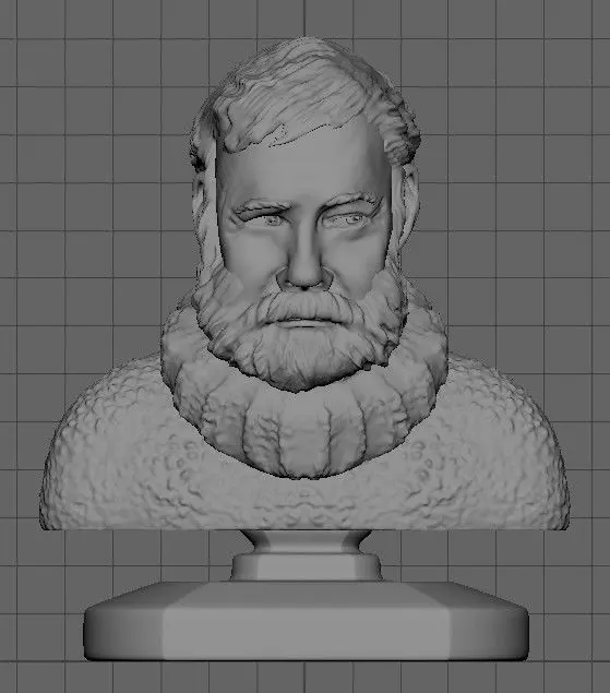 Ernest Miller Hemingway 3D print model