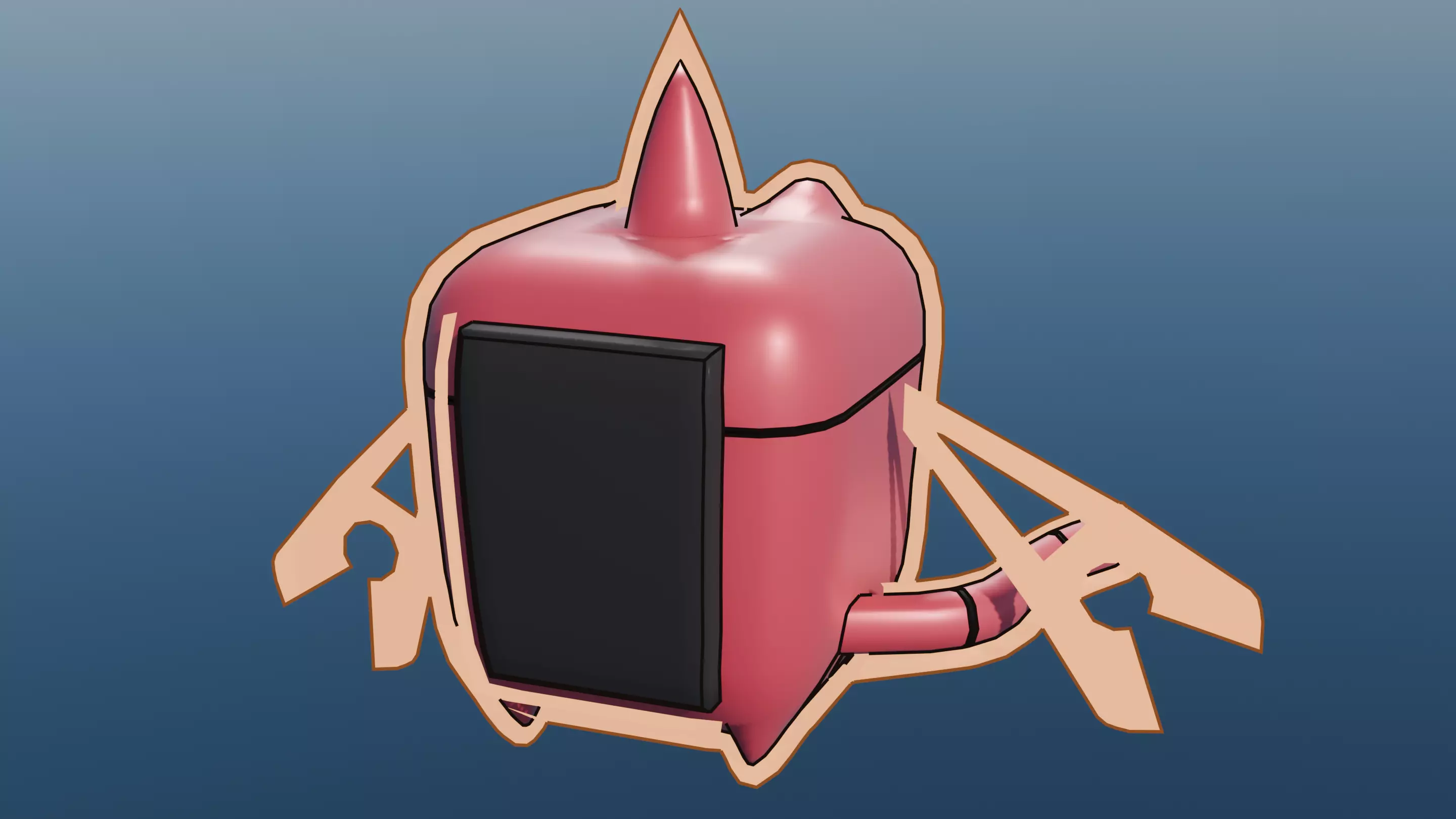 Pokemon Rotom Wash Form and Shiny Version Low-poly 3D model_6