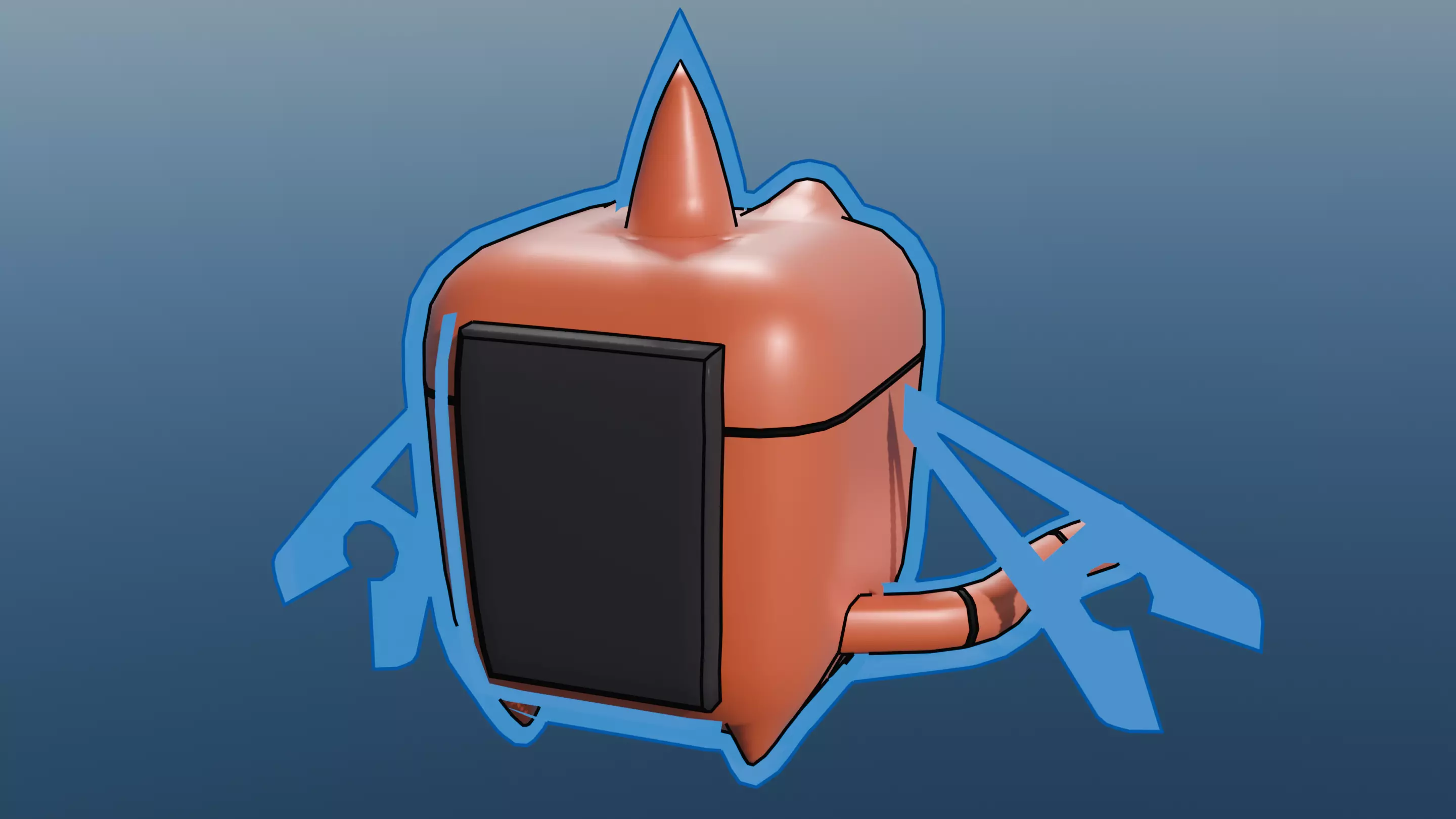 Pokemon Rotom Wash Form and Shiny Version Low-poly 3D model_5