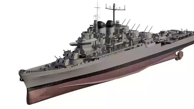 US NAVY 1940S PACIFIC DESTROYER