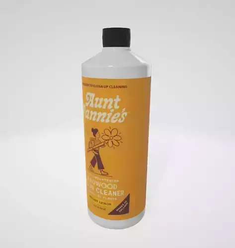 Aunt Fannies Ultra Concentrated Hardwood Floor Cleaner Low-poly 3D model