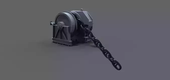 ANCHOR WINCH FOR SHIP MODEL
