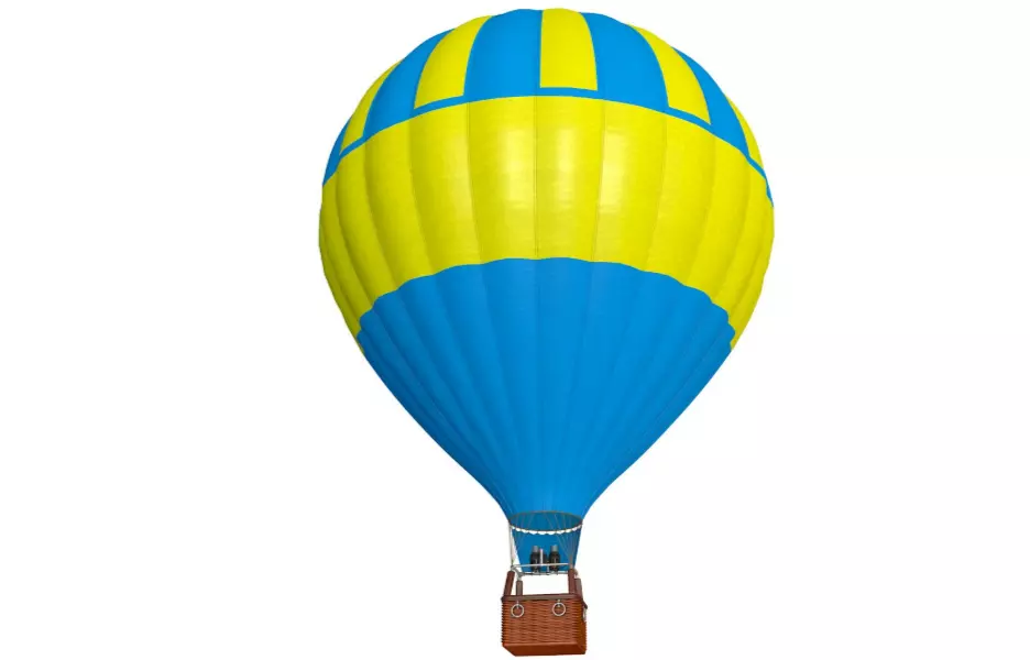 Air Balloon 3D model_1