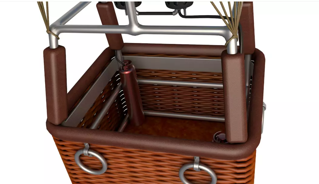 Air Balloon 3D model_3