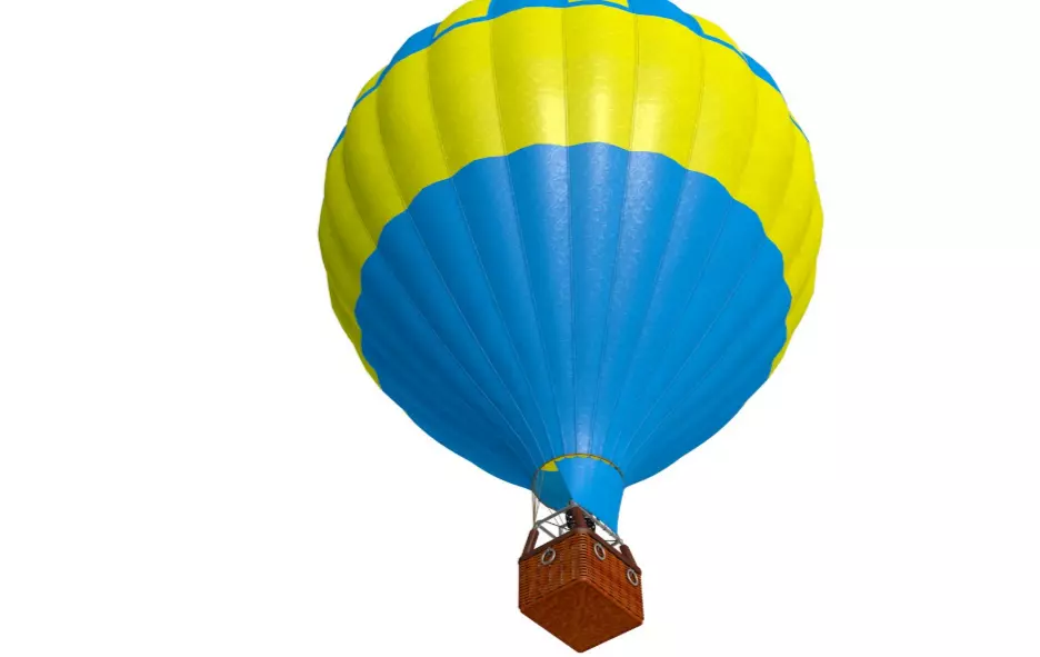 Air Balloon 3D model_4