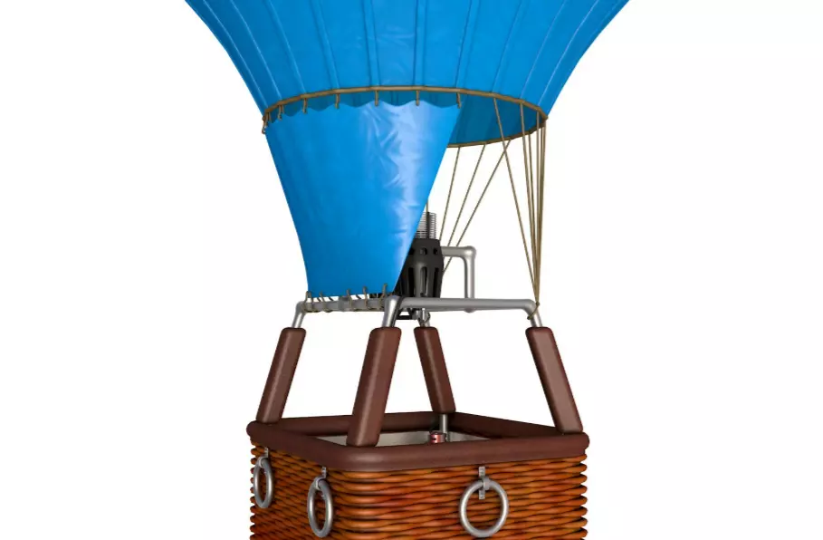 Air Balloon 3D model_6