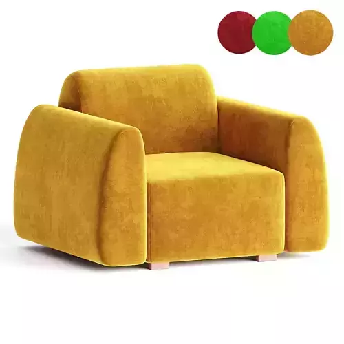armchair yellow 3