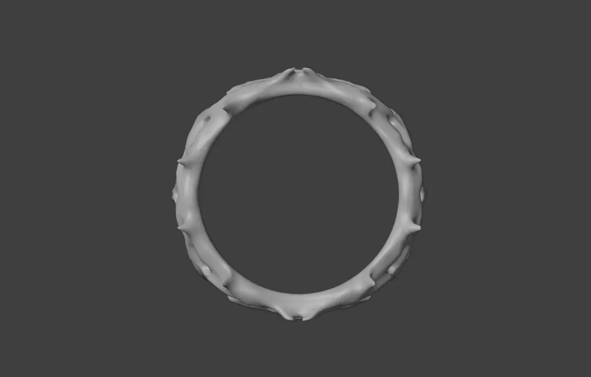 Thorned Circle 3D model_17