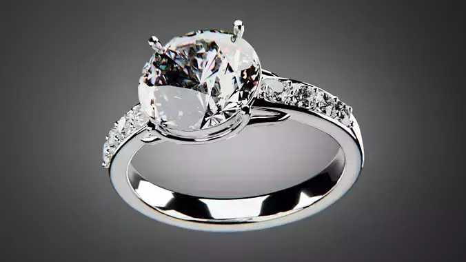 High-Detail Jewelry ring