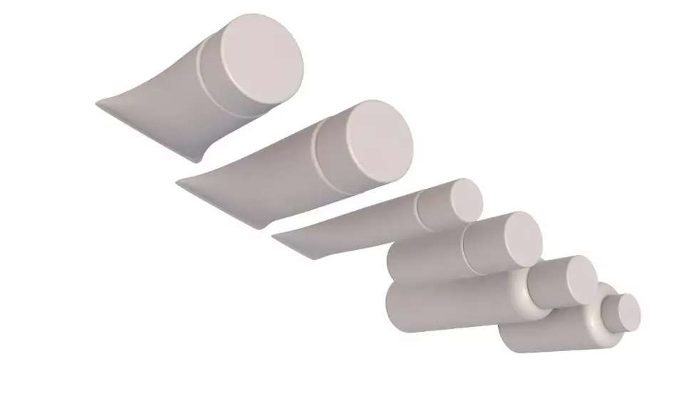 Cosmetic containers collection 3 3D model_8