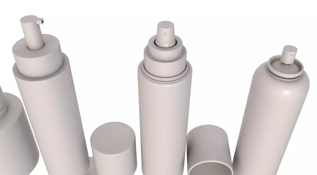 Cosmetic containers collection 3 3D model_7